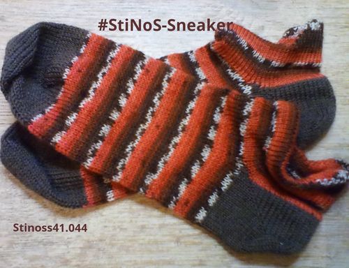 StiNoS Sneaker Gr.41 braun orange